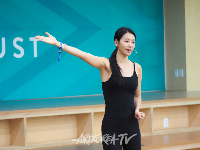 '원더러스트 코리아 2024'(교정밸런스X호흡명상 클래스) 2024.06.23 사진 ⓒ아트코리아방송 이용선 기자