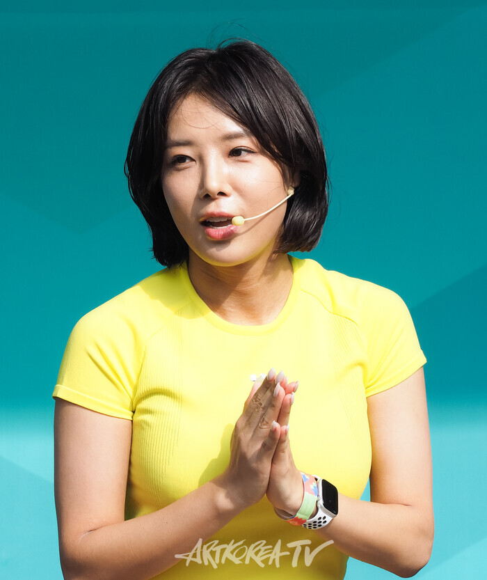 '원더러스트 코리아 2024'(원더걸스 유빈_사소한 습관들로 건강한 나를 찾아가는 방법) 2024.06.23 사진 ⓒ아트코리아방송 이용선 기자