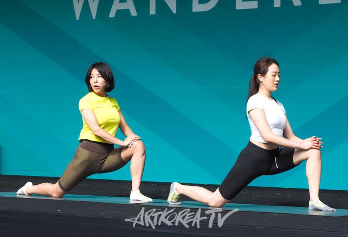 '원더러스트 코리아 2024'(원더걸스 유빈_사소한 습관들로 건강한 나를 찾아가는 방법) 2024.06.23 사진 ⓒ아트코리아방송 이용선 기자