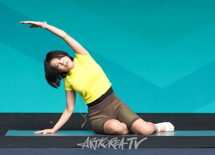 '원더러스트 코리아 2024'(원더걸스 유빈_사소한 습관들로 건강한 나를 찾아가는 방법) 2024.06.23 사진 ⓒ아트코리아방송 이용선 기자