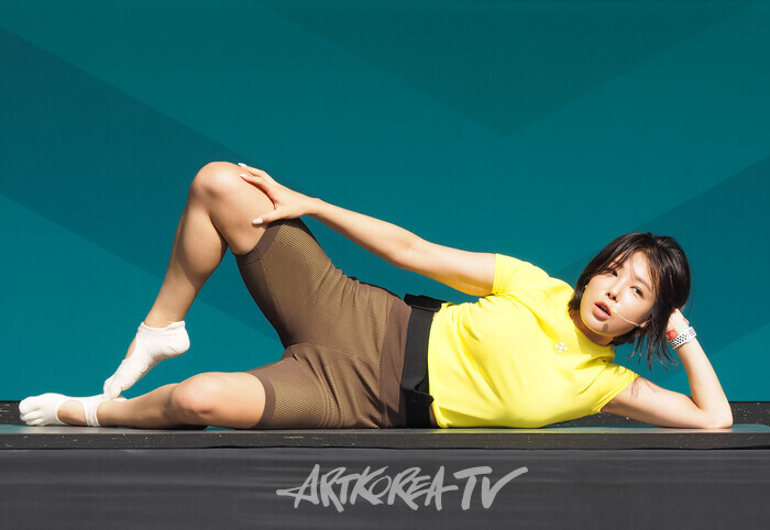 '원더러스트 코리아 2024'(원더걸스 유빈_사소한 습관들로 건강한 나를 찾아가는 방법) 2024.06.23 사진 ⓒ아트코리아방송 이용선 기자