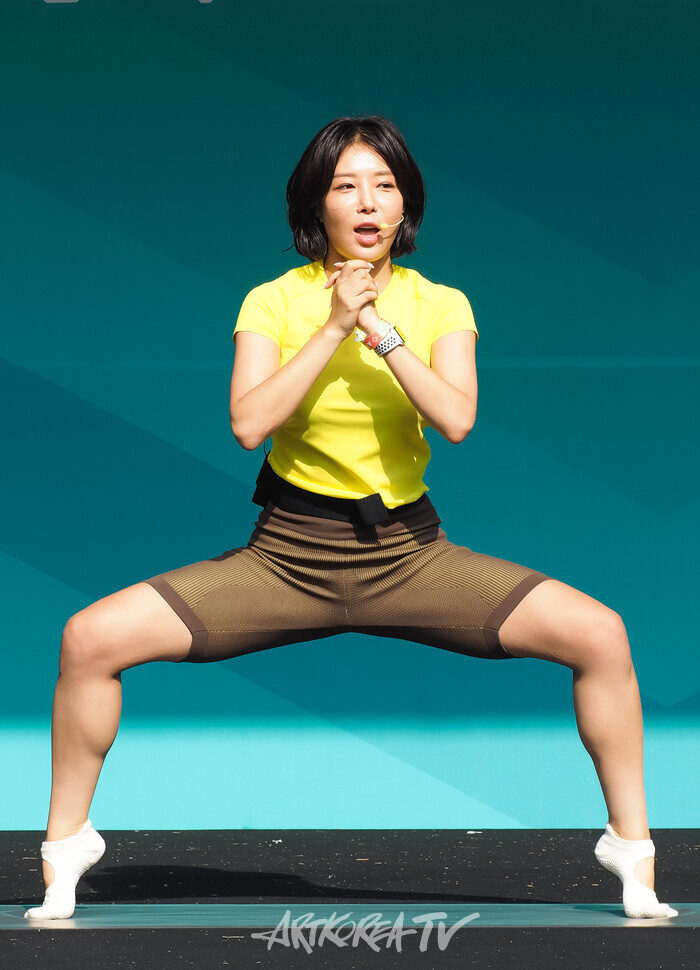 '원더러스트 코리아 2024'(원더걸스 유빈_사소한 습관들로 건강한 나를 찾아가는 방법) 2024.06.23 사진 ⓒ아트코리아방송 이용선 기자