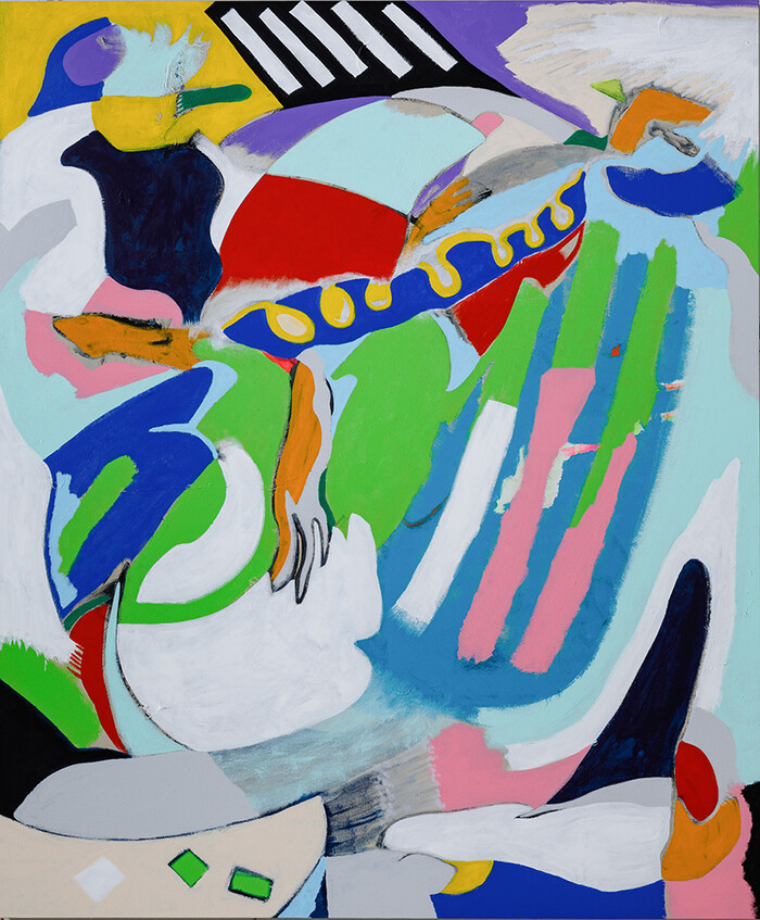 New day, 2024, Acrylic on Canvas, 179.2x149cm   제공 백아트