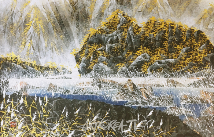 김종해 초대전 '청호산수를 그리다'