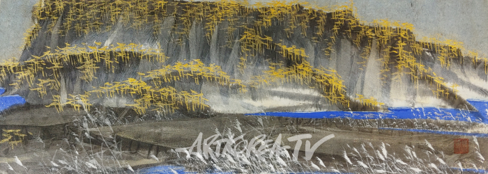 김종해 초대전 '청호산수를 그리다'