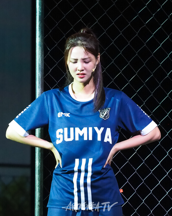 뮤지컬 '4월은 너의 거짓말'프레스콜(사와베 츠바키 역 황우림) 2024.07.04 사진 ⓒ아트코리아방송 이용선 기자