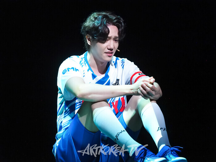 뮤지컬 '4월은 너의 거짓말'프레스콜(와타리 료타 역 김진욱) 2024.07.04 사진 ⓒ아트코리아방송 이용선 기자