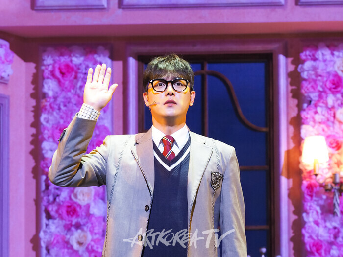 뮤지컬 '4월은 너의 거짓말'프레스콜(아리마 코세이 역 윤소호) 2024.07.04 사진 ⓒ아트코리아방송 이용선 기자