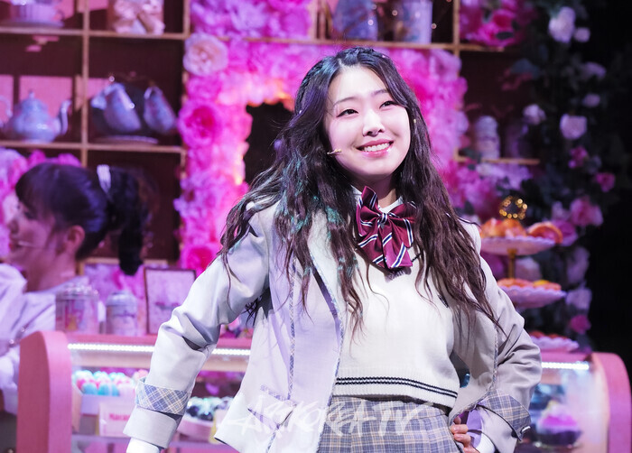 뮤지컬 '4월은 너의 거짓말'프레스콜(미야조노 카오리 역 이봄소리) 2024.07.04 사진 ⓒ아트코리아방송 이용선 기자