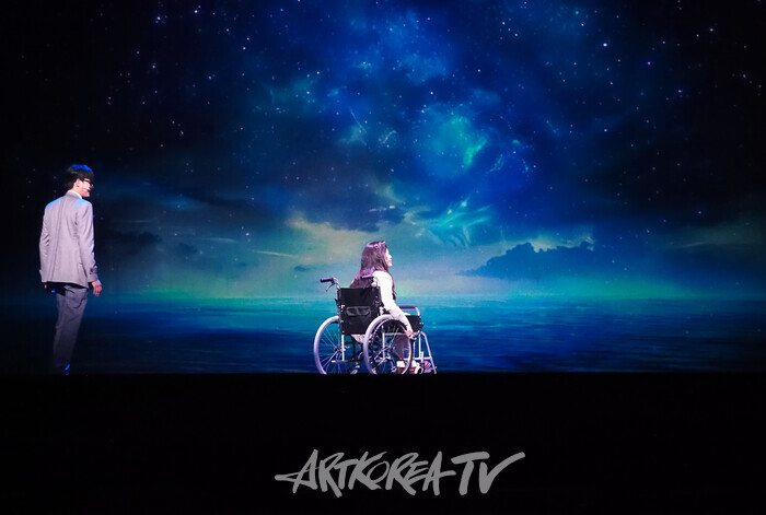 뮤지컬 '4월은 너의 거짓말'프레스콜(아리마 코세이 역 윤소호, 미야조노 카와리 역 정지소) 2024.07.04 사진 ⓒ아트코리아방송 이용선 기자