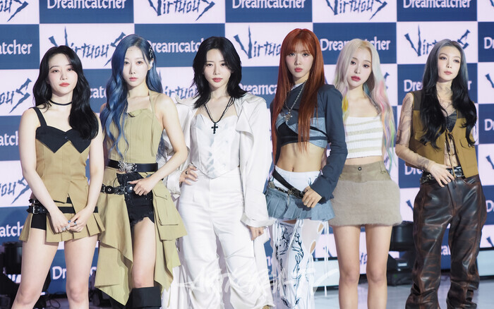 드림캐쳐 열 번째 미니 앨범 '버추어스'(VirtuouS) 발매 기념 쇼케이스. 2024.07.10 사진 ⓒ아트코리아방송 이용선 기자