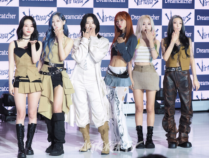드림캐쳐 열 번째 미니 앨범 '버추어스'(VirtuouS) 발매 기념 쇼케이스. 2024.07.10 사진 ⓒ아트코리아방송 이용선 기자