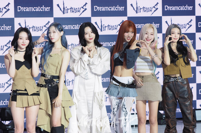 드림캐쳐 열 번째 미니 앨범 '버추어스'(VirtuouS) 발매 기념 쇼케이스. 2024.07.10 사진 ⓒ아트코리아방송 이용선 기자