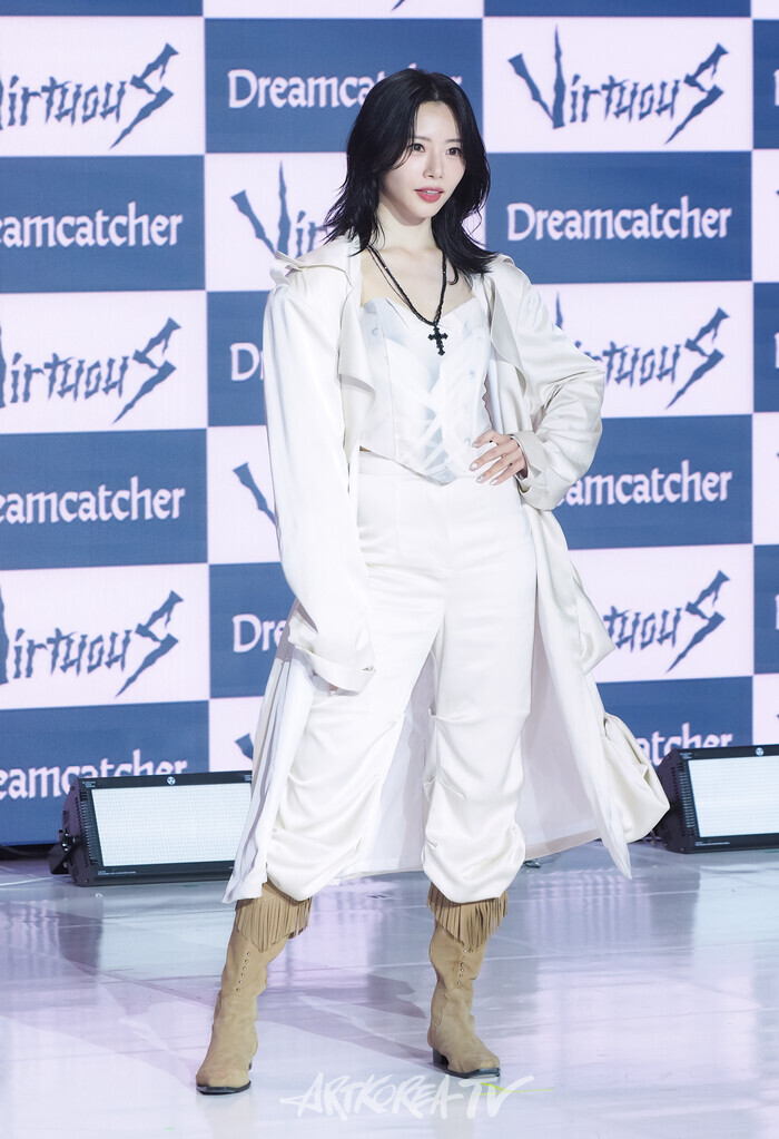 드림캐쳐 열 번째 미니 앨범 '버추어스'(VirtuouS) 발매 기념 쇼케이스. 2024.07.10 사진 ⓒ아트코리아방송 이용선 기자