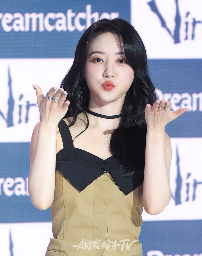 드림캐쳐 열 번째 미니 앨범 '버추어스'(VirtuouS) 발매 기념 쇼케이스. 2024.07.10 사진 ⓒ아트코리아방송 이용선 기자