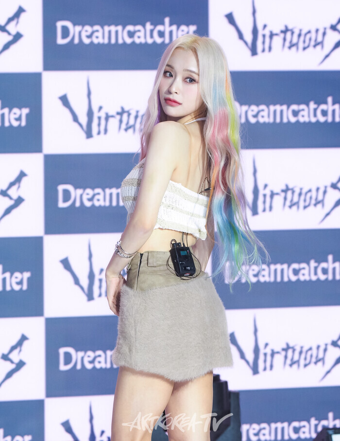 드림캐쳐 열 번째 미니 앨범 '버추어스'(VirtuouS) 발매 기념 쇼케이스. 2024.07.10 사진 ⓒ아트코리아방송 이용선 기자