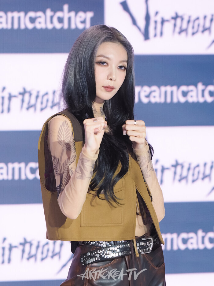 드림캐쳐 열 번째 미니 앨범 '버추어스'(VirtuouS) 발매 기념 쇼케이스. 2024.07.10 사진 ⓒ아트코리아방송 이용선 기자