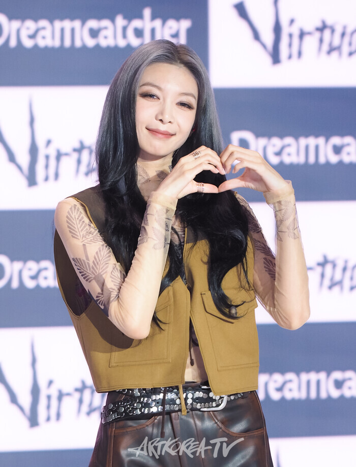 드림캐쳐 열 번째 미니 앨범 '버추어스'(VirtuouS) 발매 기념 쇼케이스. 2024.07.10 사진 ⓒ아트코리아방송 이용선 기자