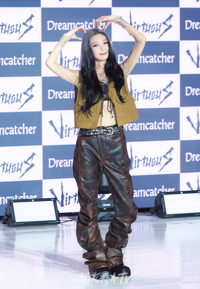 드림캐쳐 열 번째 미니 앨범 '버추어스'(VirtuouS) 발매 기념 쇼케이스. 2024.07.10 사진 ⓒ아트코리아방송 이용선 기자