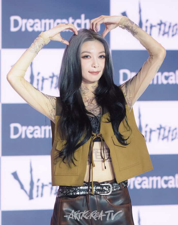 드림캐쳐 열 번째 미니 앨범 '버추어스'(VirtuouS) 발매 기념 쇼케이스. 2024.07.10 사진 ⓒ아트코리아방송 이용선 기자