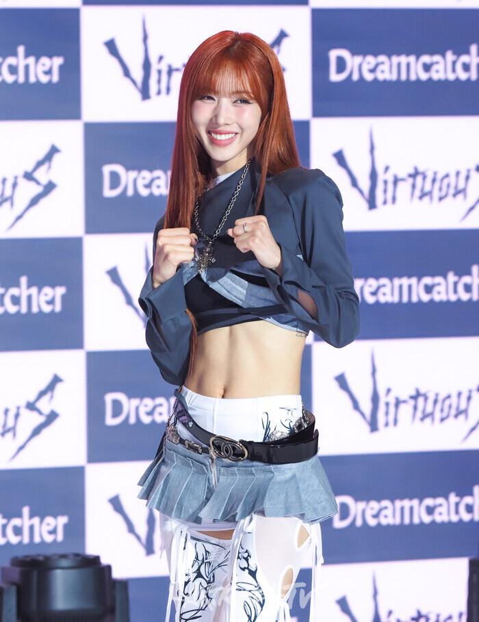 드림캐쳐 열 번째 미니 앨범 '버추어스'(VirtuouS) 발매 기념 쇼케이스. 2024.07.10 사진 ⓒ아트코리아방송 이용선 기자