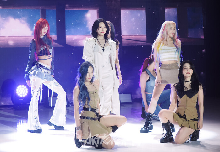 드림캐쳐 열 번째 미니 앨범 '버추어스'(VirtuouS) 발매 기념 쇼케이스. 2024.07.10 사진 ⓒ아트코리아방송 이용선 기자