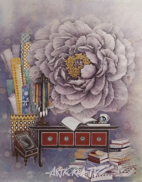 '2024 호연지기 한국화 大作展' 전시작품