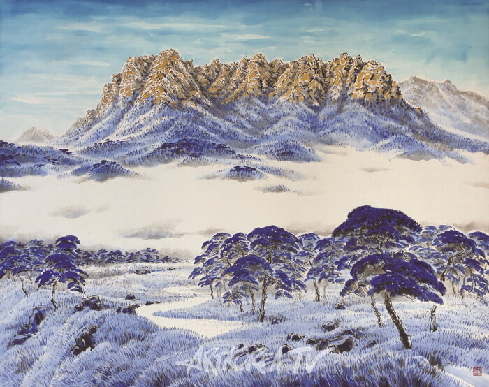 '2024 호연지기 한국화 大作展' 전시작품