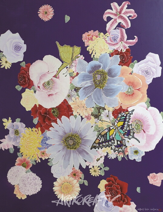 '2024 호연지기 한국화 大作展' 전시작품