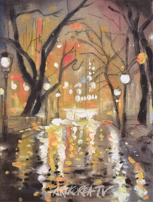 '2024 호연지기 한국화 大作展' 전시작품