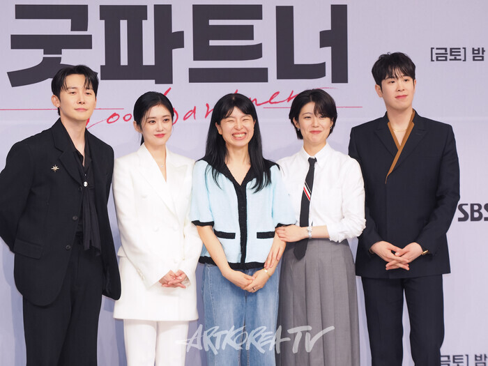 ​SBS 새 금토드라마 '굿파트너' 제작발표회. 2024.07.10 사진 ⓒ아트코리아방송 이용선 기자​