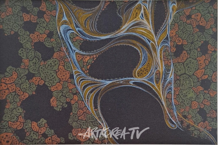 조이영, 세 번의 물을 지나는 할락궁이, 26×37cm, 종이에 색연필, 2011