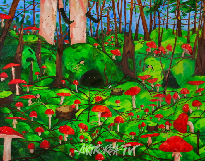 김윤하 작가 '구름, 버섯, 사랑'전