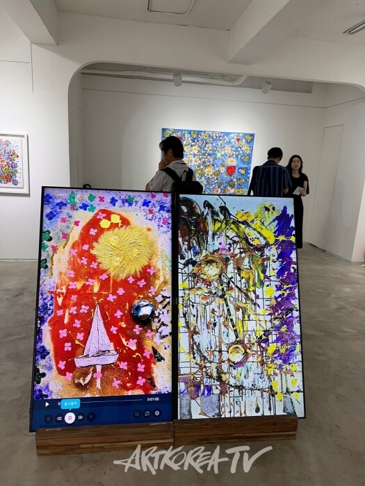 전설 박사, 대웅제약 갤러리 아트토큰 2R2 Space 초대작가전시회 성황리 진행 중