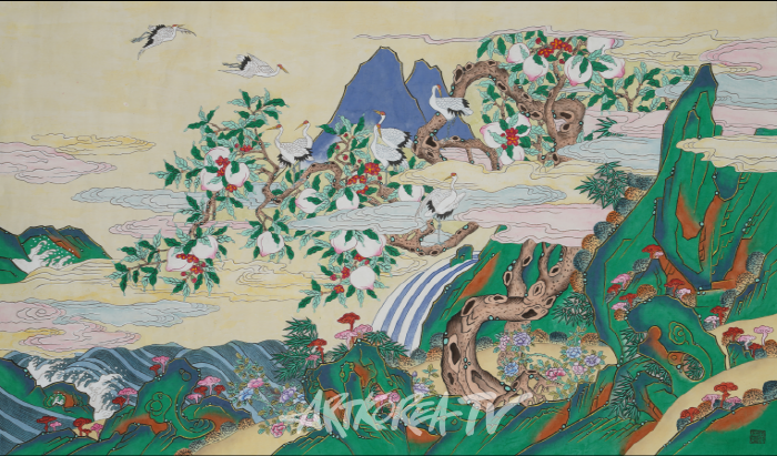 김종숙 초대전 '고향에서 민화를 꽃피우다'