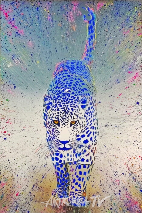 한태희 作(Only oneⅡ, 90.9x60.6cm, Mixed materials, 2023)