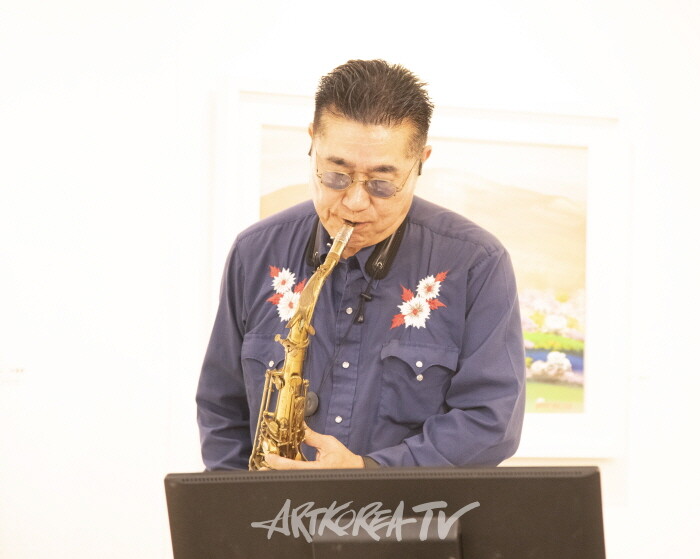 섹소폰 축하공연