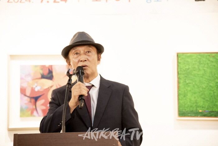 제13회 코리아아트페스타 2024 대한민국 미술인 飛上展 히필호 이사장 
