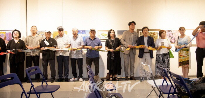 제13회 코리아아트페스타 2024 대한민국 미술인 飛上展 개막행사