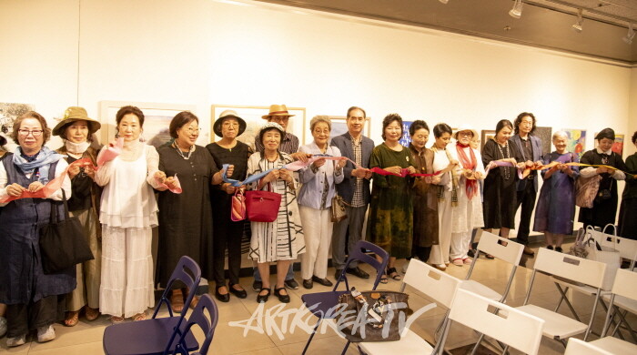 제13회 코리아아트페스타 2024 대한민국 미술인 飛上展 개막행사