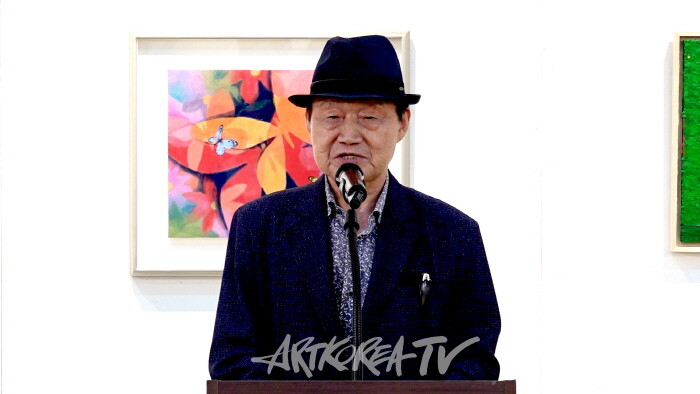 상미술회 이종환 회장축사 