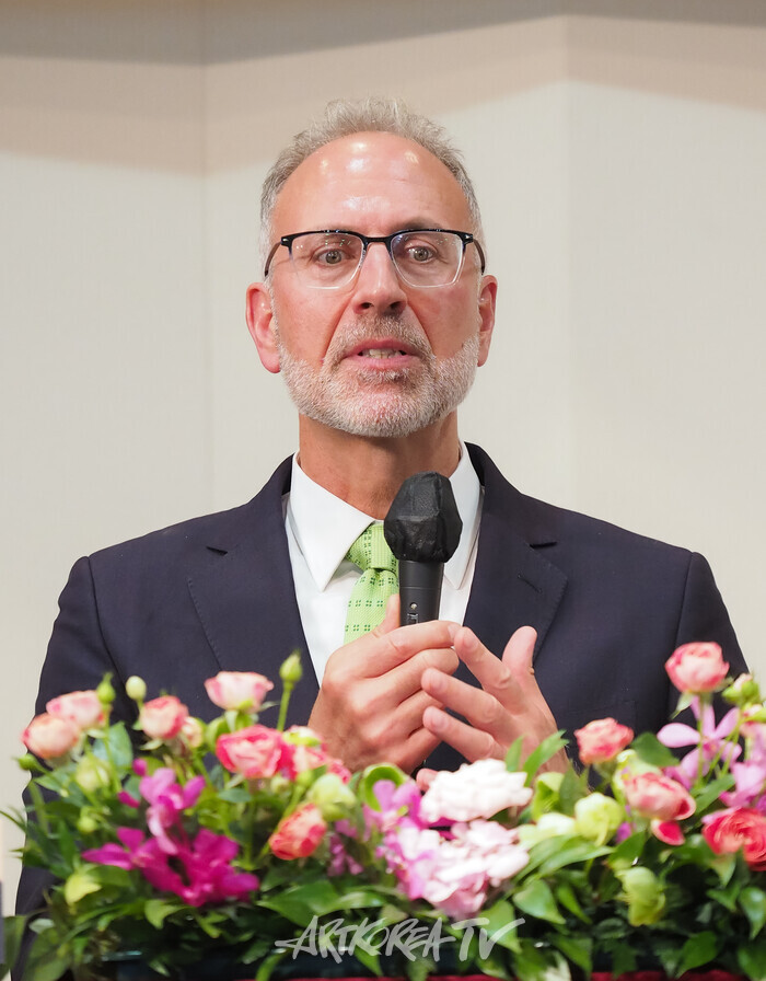 예술의전당 게오르그 솔티 아카데미 기자간담회(조나단 팝(Jonathan Papp) 게오르그 솔티 아카데미 예술감독) 2024.07.30 사진 ⓒ아트코리아방송 이용선 기자​