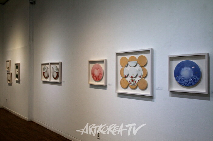 도자회화 김미경 작가, '달항아리의 행복' 초대 개인전