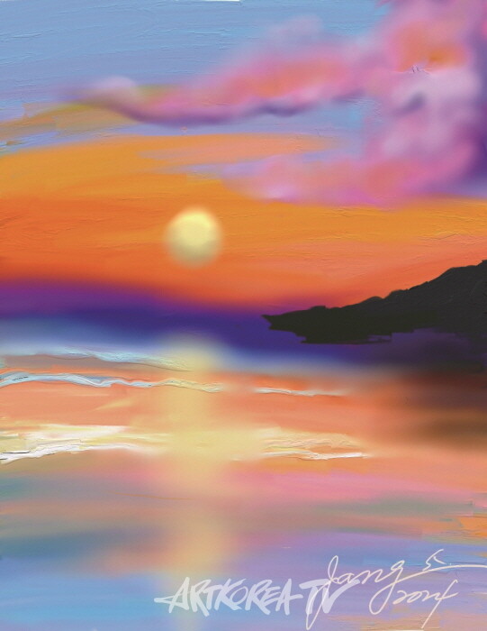 장귀순 모바일 작가 '제3회 아트코리아국제미술대전' 아시아창의방송 미술상