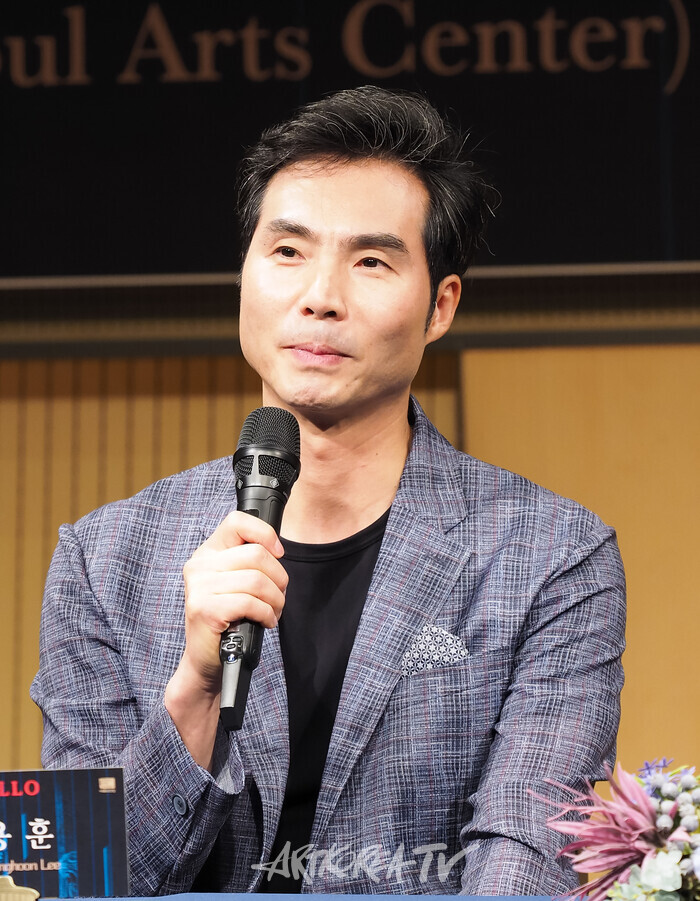 오페라 '오텔로' 기자간담회(이용훈) 2024.08.05 사진 ⓒ아트코리아방송 이용선 기자​