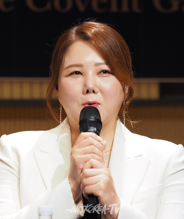 오페라 '오텔로' 기자간담회(데스데모나 역 홍주영) 2024.08.05 사진 ⓒ아트코리아방송 이용선 기자​