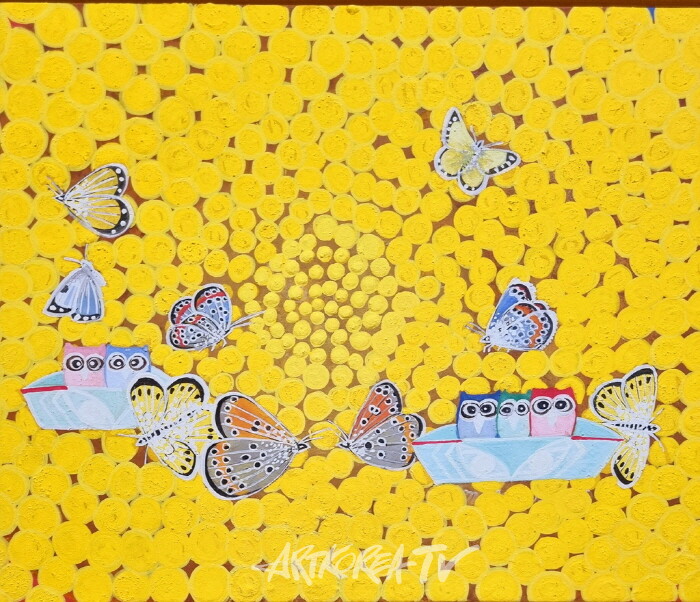 임미자 작가, 일본 교토부립미술관에서 '한,일거장 교류전'