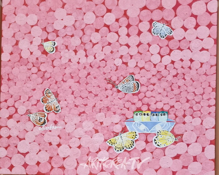 임미자 작가, 일본 교토부립미술관에서 '한,일거장 교류전'