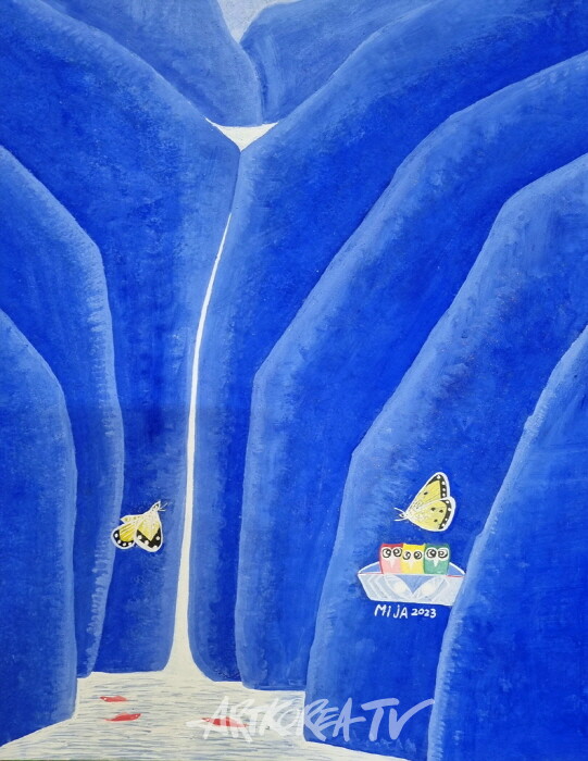 임미자 작가, 일본 교토부립미술관에서 '한,일거장 교류전'