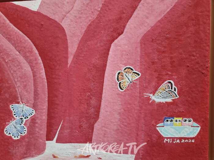 임미자 작가, 일본 교토부립미술관에서 '한,일거장 교류전'